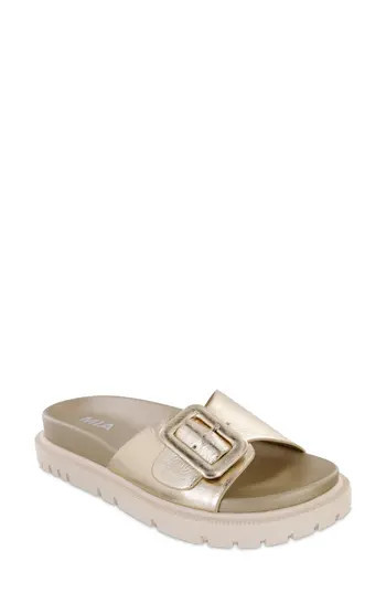 MIA Gya Platform Slide Sandal in Gold at Nordstrom Rack, Size 6.5 | Nordstrom Rack