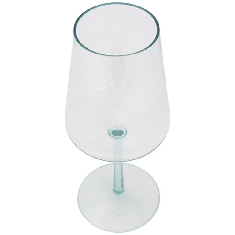 Better Homes & Garden 17-Ounce Tritan Flare Wine Glass, Set of 6, Teal | Walmart (US)