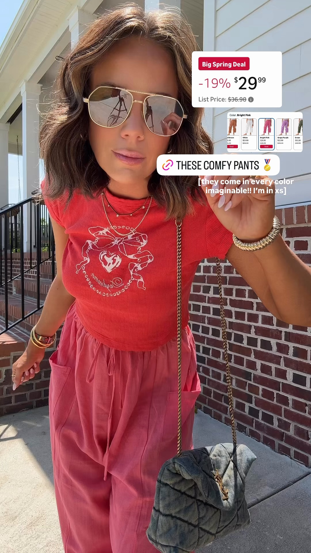 Amazon spring pants on sale! In xs

#LTKootd #LTKSaleAlert #LTKmomlife