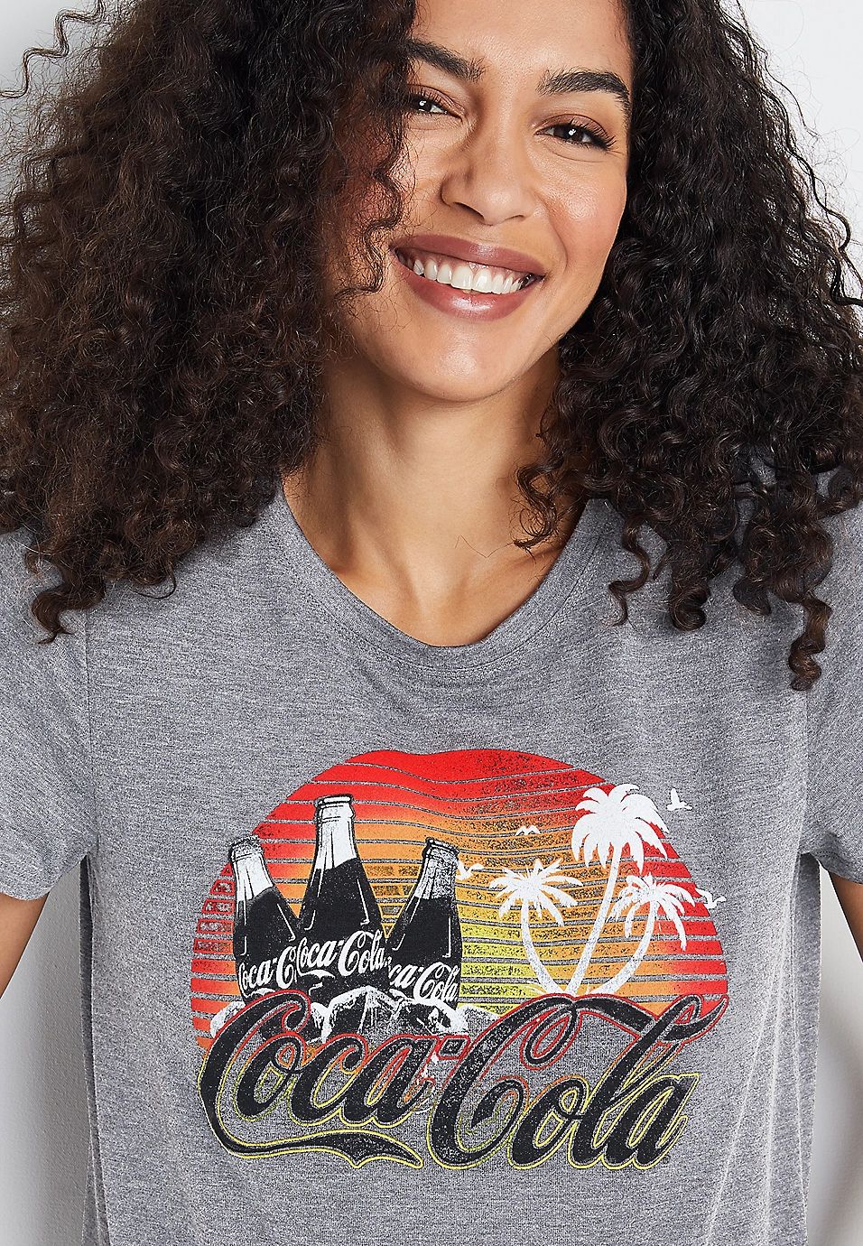 Gray Coca Cola Graphic Tee | Maurices