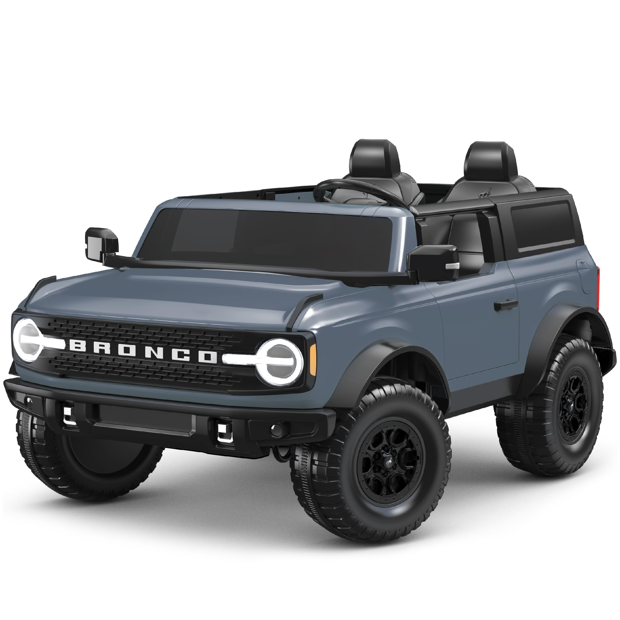 Kid Trax 12V Ford Bronco Ride-On Toy for Ages 3-7, Battery Powered, LED Headlights, FM Radio, MP3... | Amazon (US)