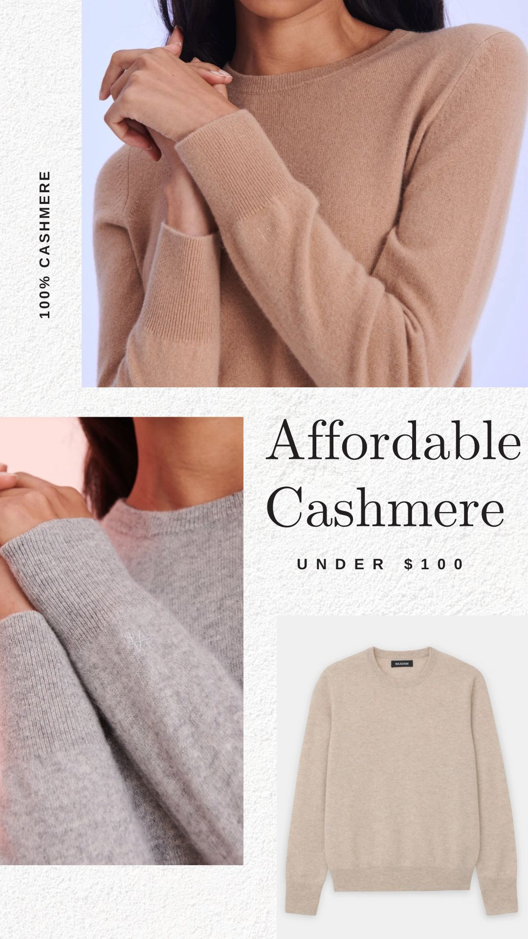 Affordable cashmere crew sweater under $100

#LTKGiftGuide #LTKSeasonal #LTKfindsunder100