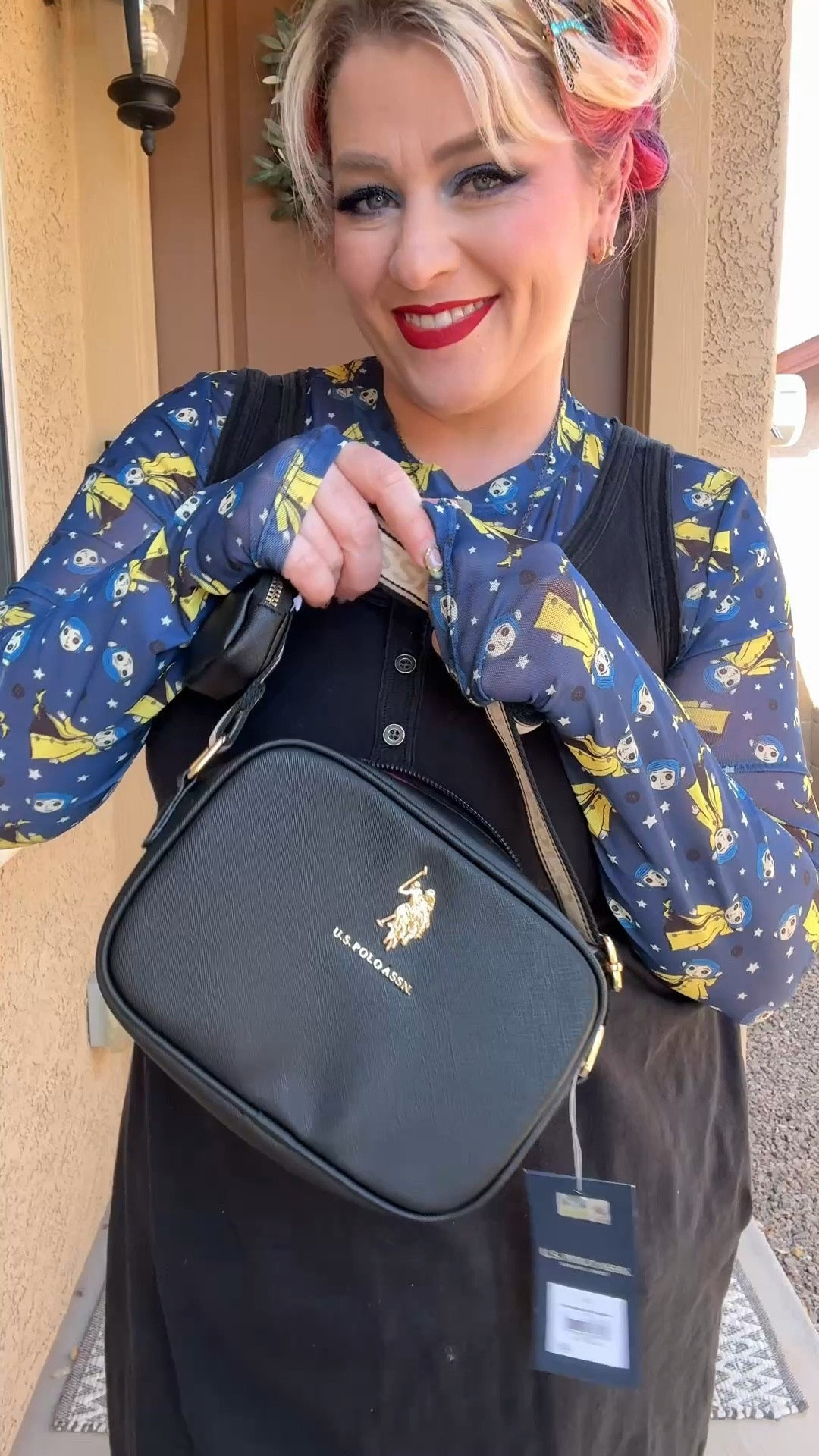 New black purse alt gothic horror Walmart finds 

#LTKMidsize #LTKBeauty #LTKgrwm