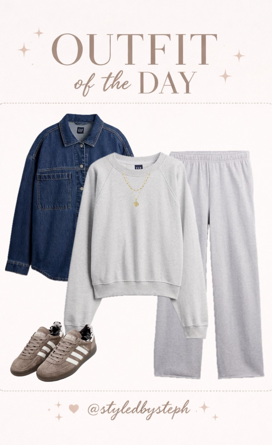 Ok 100% obsessed with this outfit from #gap! Also I wish I would’ve got brown Sambas sooner rather than later! #adidassambas #winteroutfit #casualoutfit #minimaliststyle 

#LTKootd #LTKSaleAlert