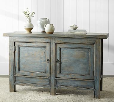 Molucca 62" Media Console | Pottery Barn (US)