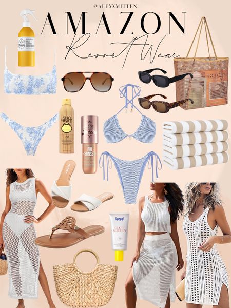 Amazon resort and vacation wear 

Amazon | Resort Wear | Vacation outfit | Amazon fashion | swim | beach | summer | cover up | bikini | sunglasses | beach bag | beach outfit



#LTKSeasonal #LTKfindsunder50 #LTKswim