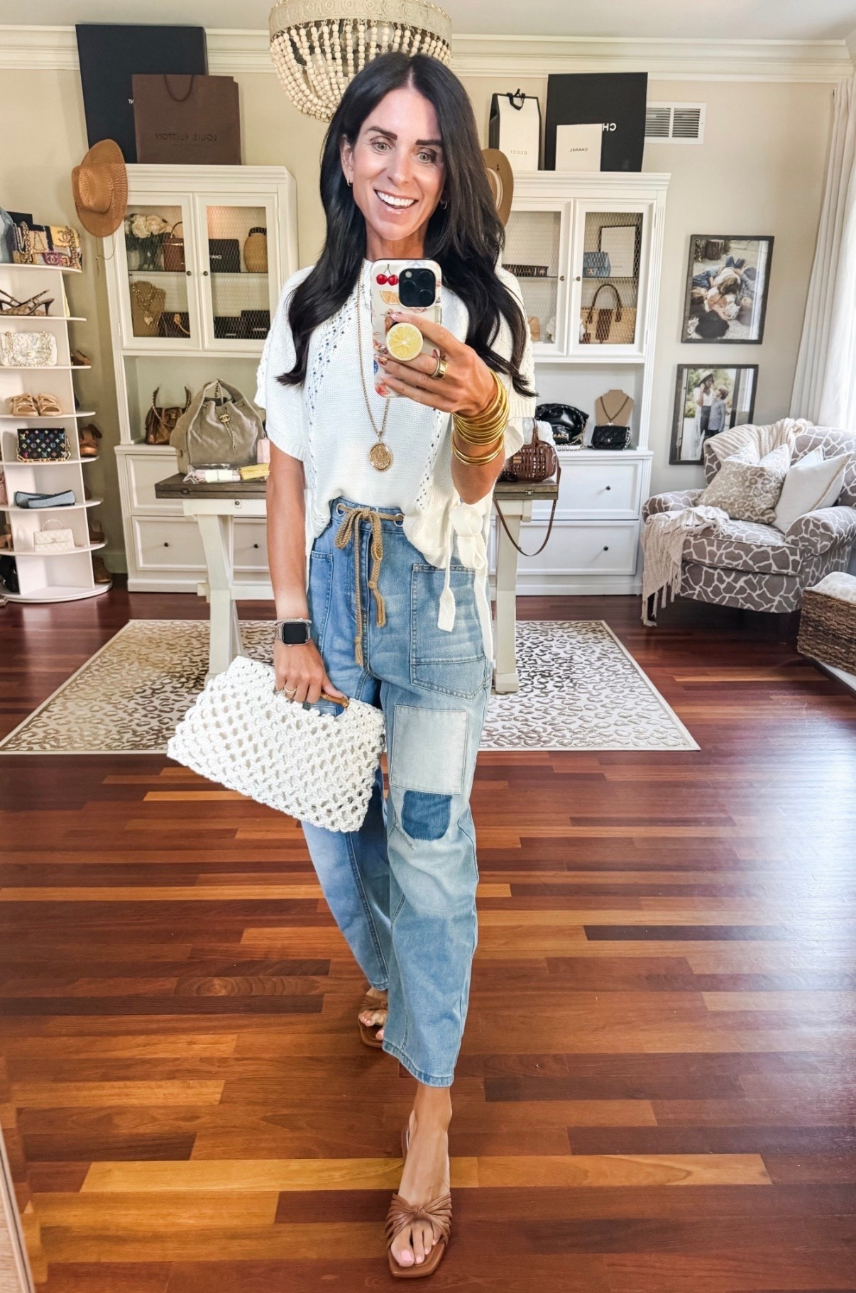 Such a fun crochet top

#LTKSeasonal #LTKootd