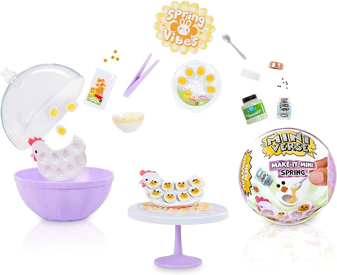 MGA's Miniverse Make It Mini Make It Mini Spring, Spring, Seasonal, Easter, Blind Packaging, DIY,... | Amazon (US)