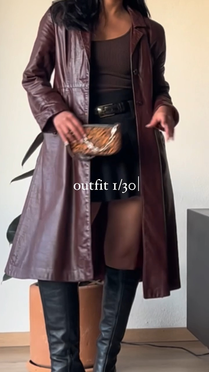 outfit 1.
similar trenches listed below - I’m 5’3 for height reference on the skirt length (on sale)

#LTKbrasil #LTKstyletip #LTKsalealert