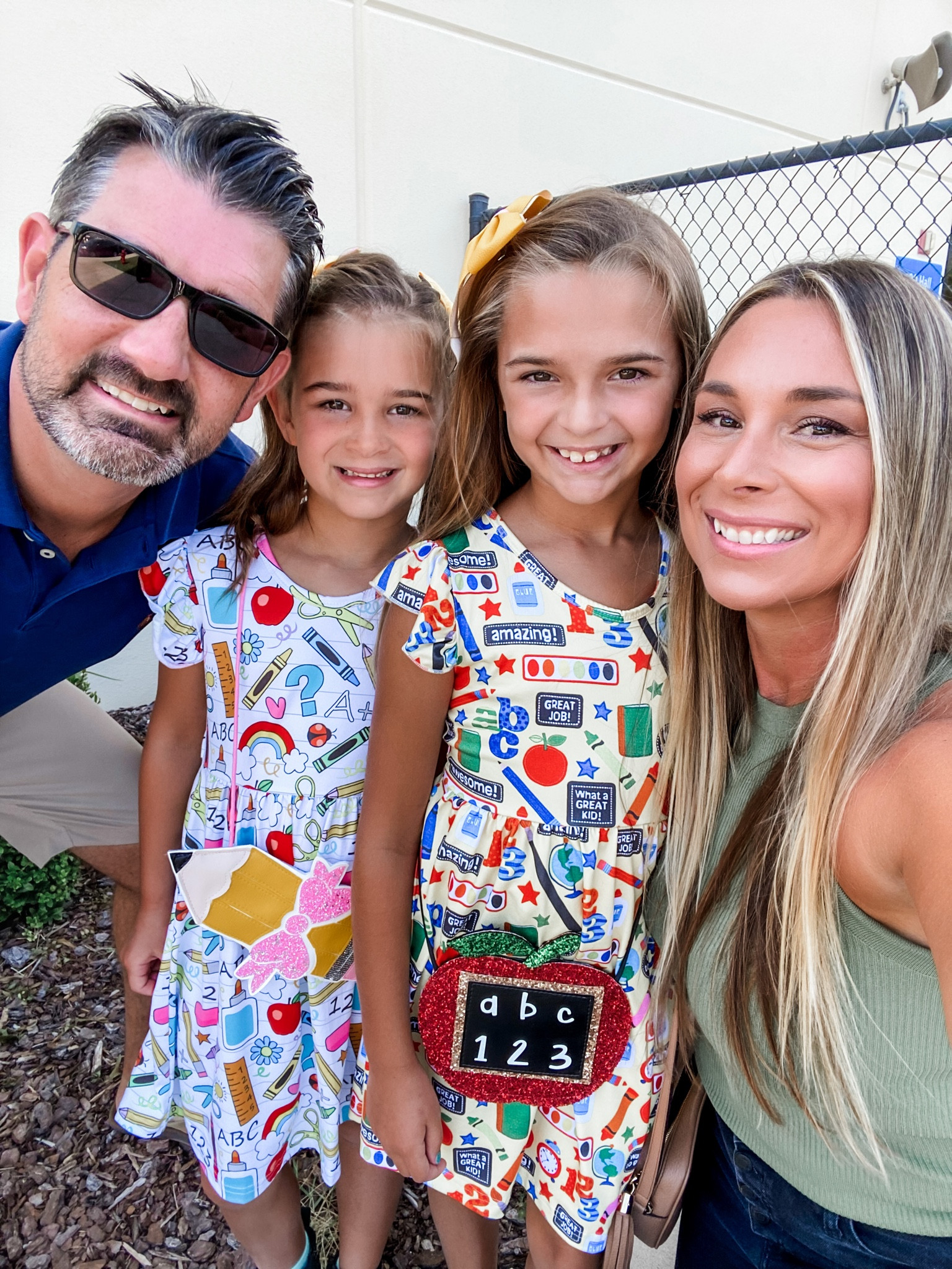 1st & 3rd how did we get here so fast?!? 🍎 #meettheteacher


#firstdayofschool #backtoschool #backtoschoolclothes #amazondress #girlsdress #girlsshoes #schooloutfit #sisters #matchingfamily #mom #photography #family #shopsmall #girlmom #target #targetstyle #hairbow #hairaccessories 
#ltkunder50

#LTKBacktoSchool #LTKkids #LTKfamily