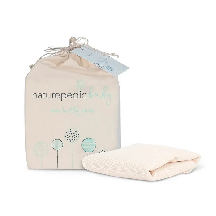 Breathable Crib Mattress Cover | Naturepedic