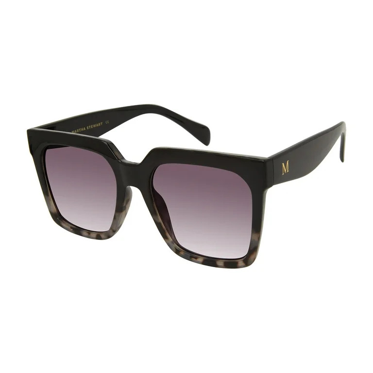 Martha Stewart MS145 Adult UV Protective Square Sunglasses for Women 53 mm - Walmart.com | Walmart (US)