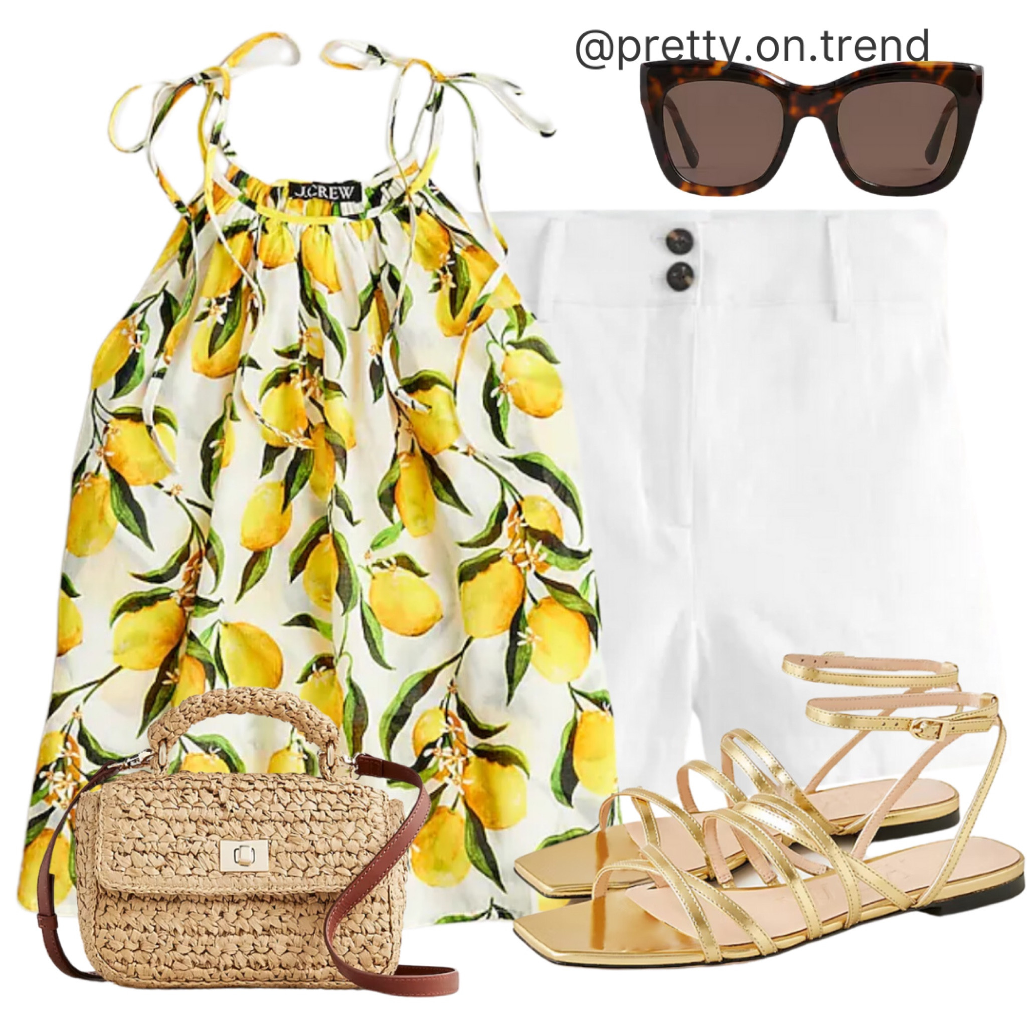 Lemon print halter top 

#LTKSeasonal #LTKSaleAlert #LTKSummerSales