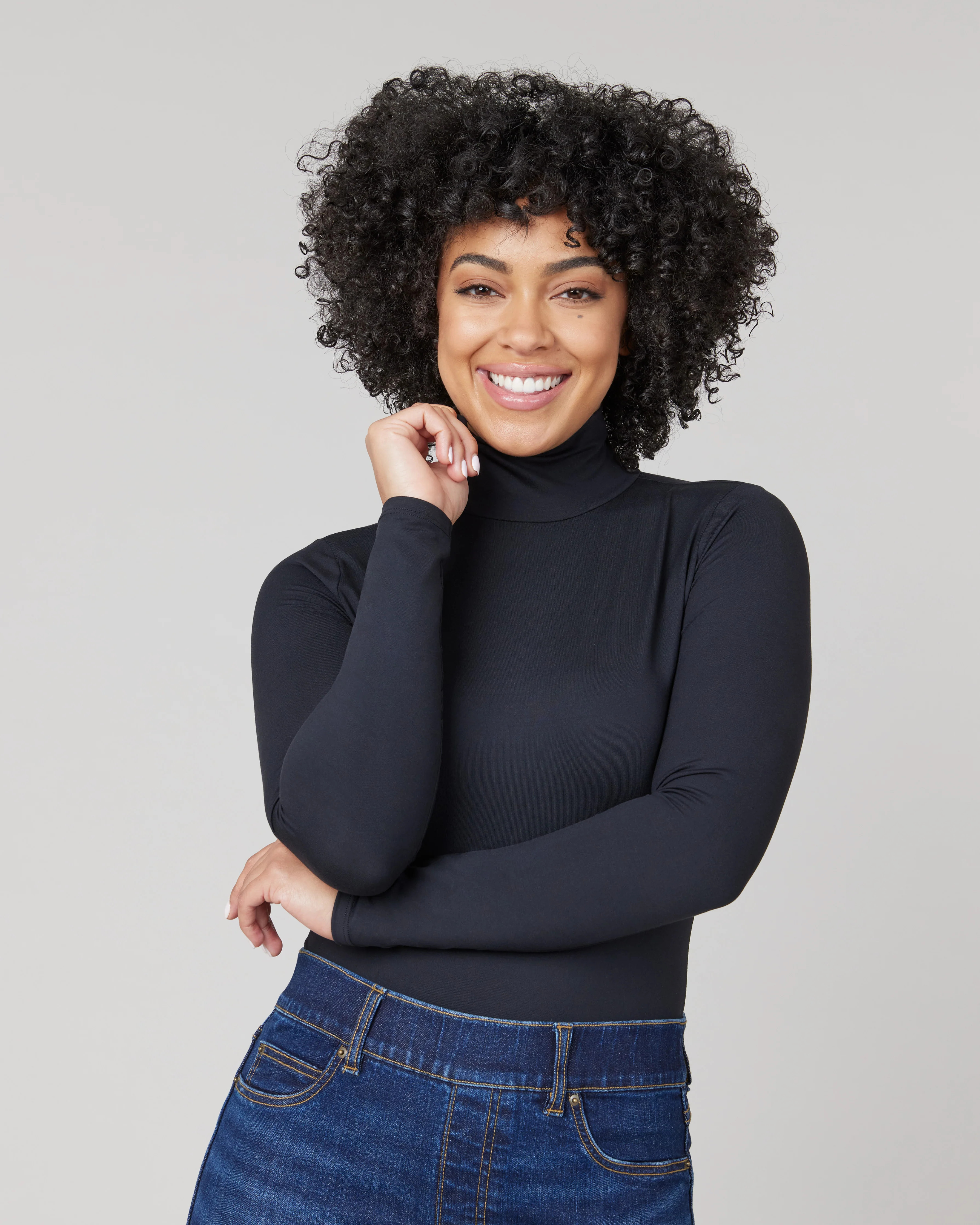 SPANX® Suit Yourself Long Sleeve Turtleneck Bodysuit | Spanx