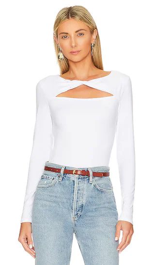 Rosa Top in White | Revolve Clothing (Global)
