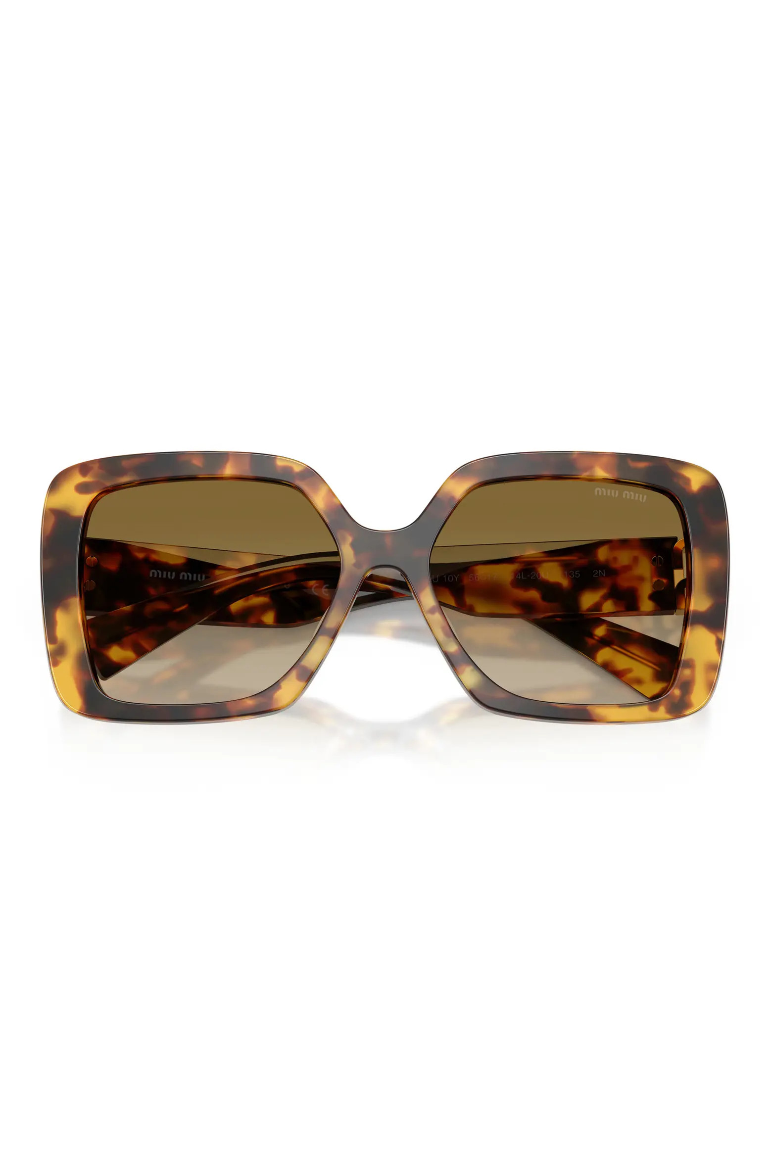 56mm Gradient Irregular Sunglasses (Women) | Nordstrom | Nordstrom