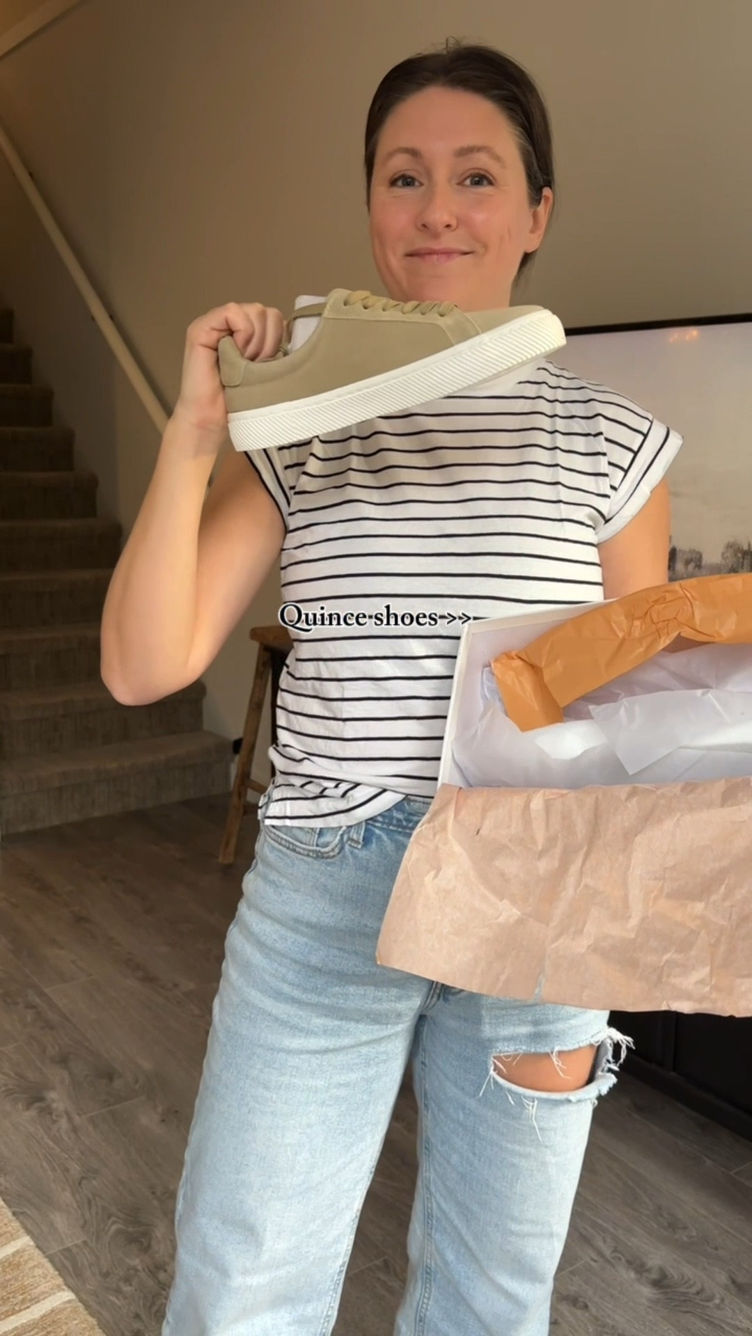 Quince is my go-to for high-end fashion without the high-end price tag, and these sneakers are the perfect example of why. They’re so well-made, effortlessly stylish, and such a great everyday staple. They come in a few colors, but the toffee ones totally stole my heart—they go with everything and add just the right pop of color. And if you email me at kendra@kendrafoundit.com, I have a discount code to send you!

#LTKShoeCrush #LTKootd #LTKStyleTip