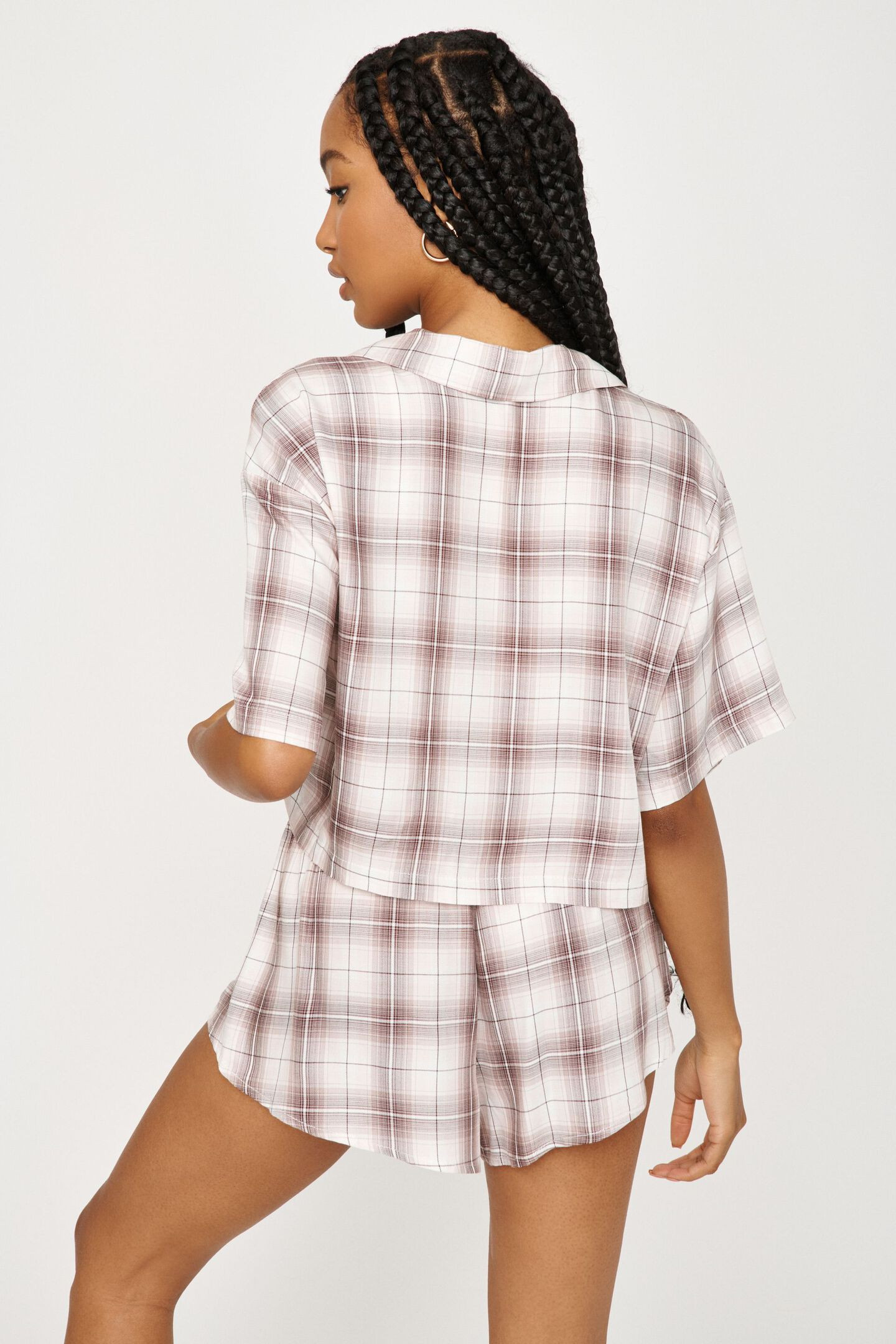 Dreamy Plaid PJ Shorts | Garage Clothing