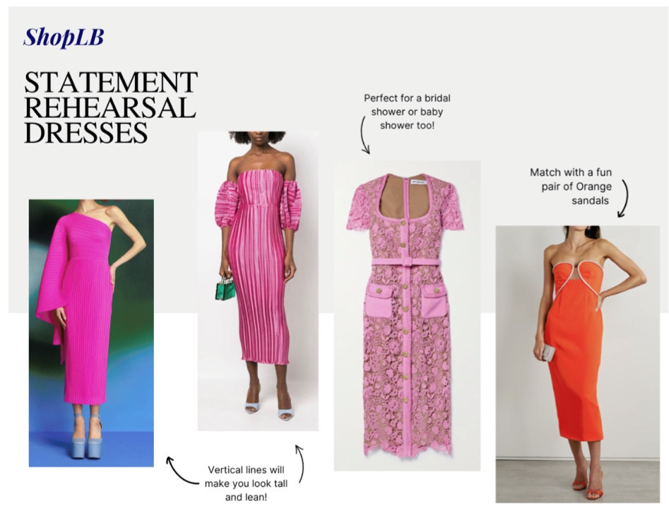 Statement Bridal Shower or Rehearsal Dresses! 

#LTKwedding