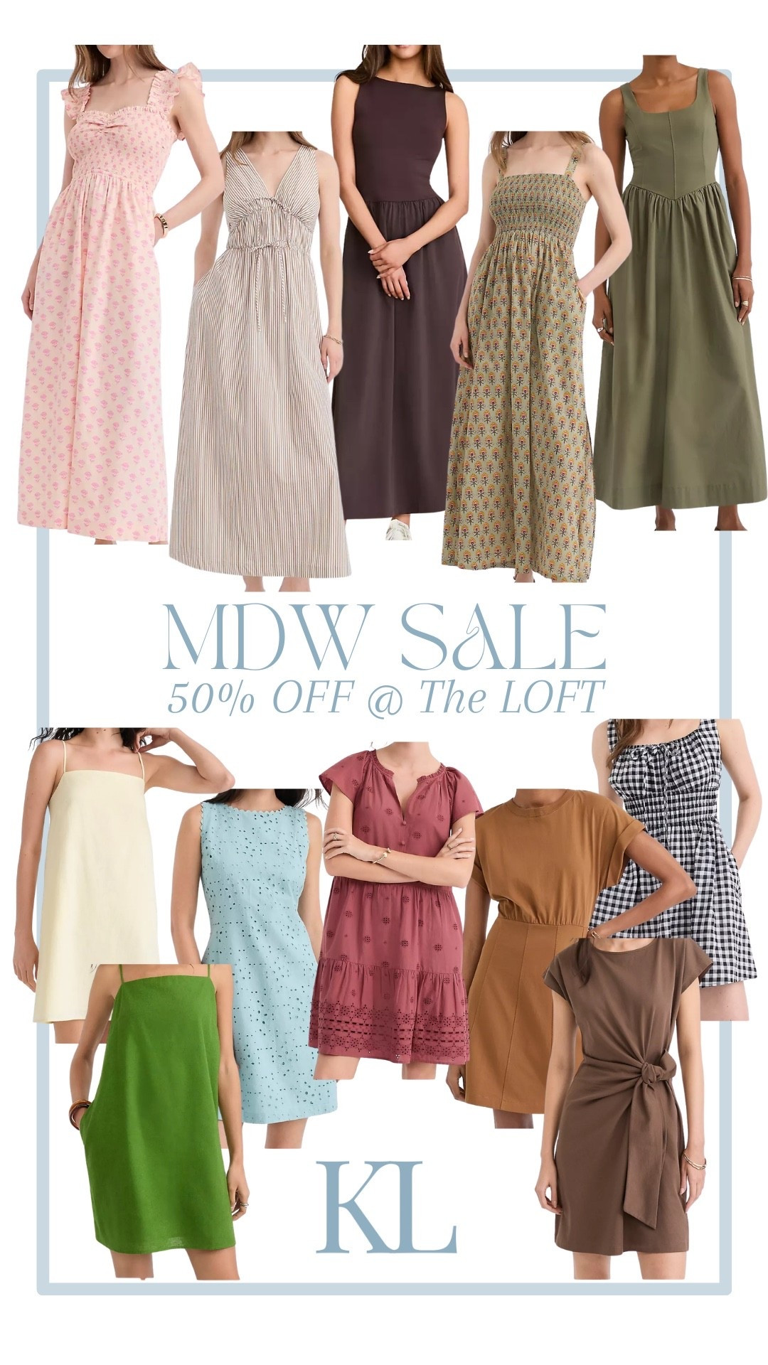 50% OFF EVERYTHING @ The Loft including dresses for $25 #mdw #mdwsale #theloft

#LTKootd #LTKSaleAlert #LTKmomlife