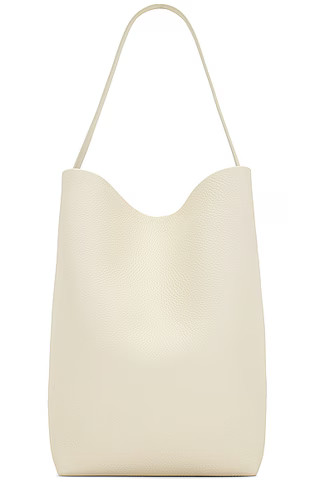 The Row Large North South Park Tote in Ivory | FWRD | FWRD 