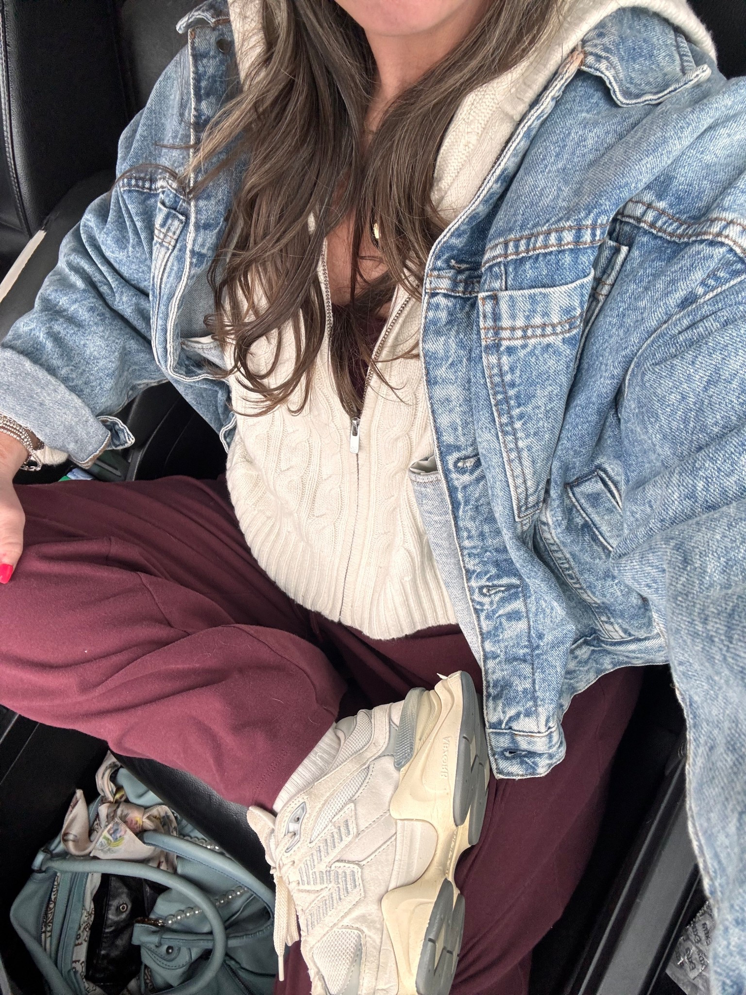 Pegs game day fit. Sweater size  large~pants size large~tank size large- jacket side large 

#LTKOver40 #LTKootd #LTKmomlife