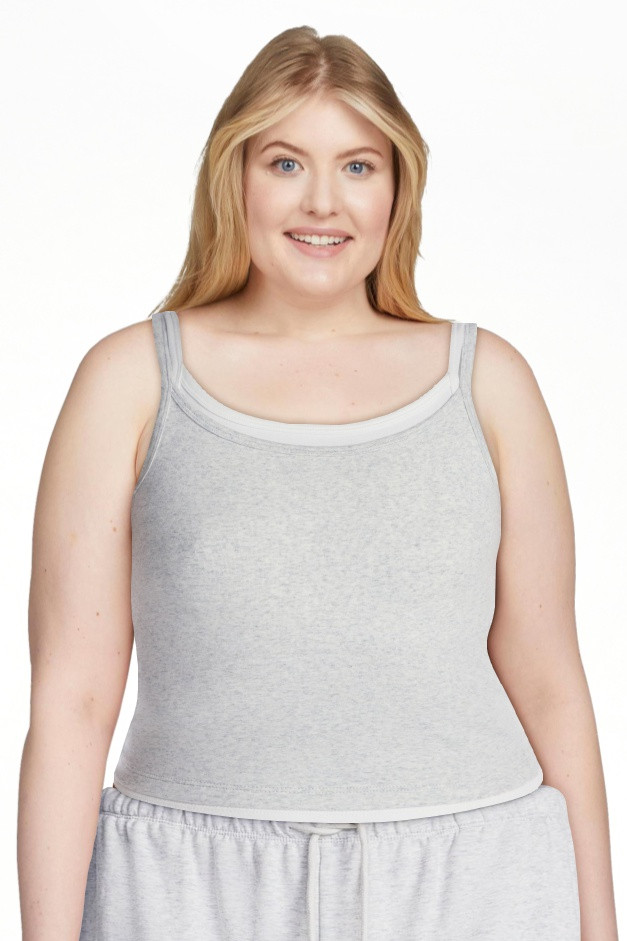 No Boundaries Sleepwear Double Cami, Women\u2019s and Women\u2019s Plus XXS-3X | Walmart (US)