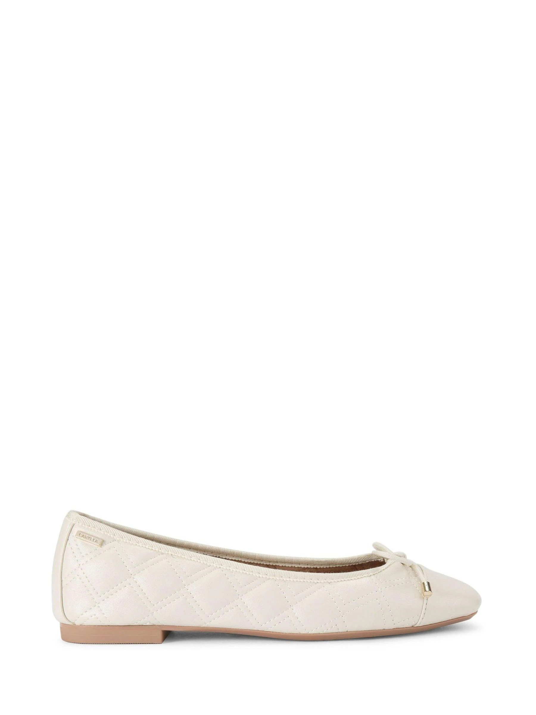 carvela Carvela Cream Prima Ballet Shoes | Next US