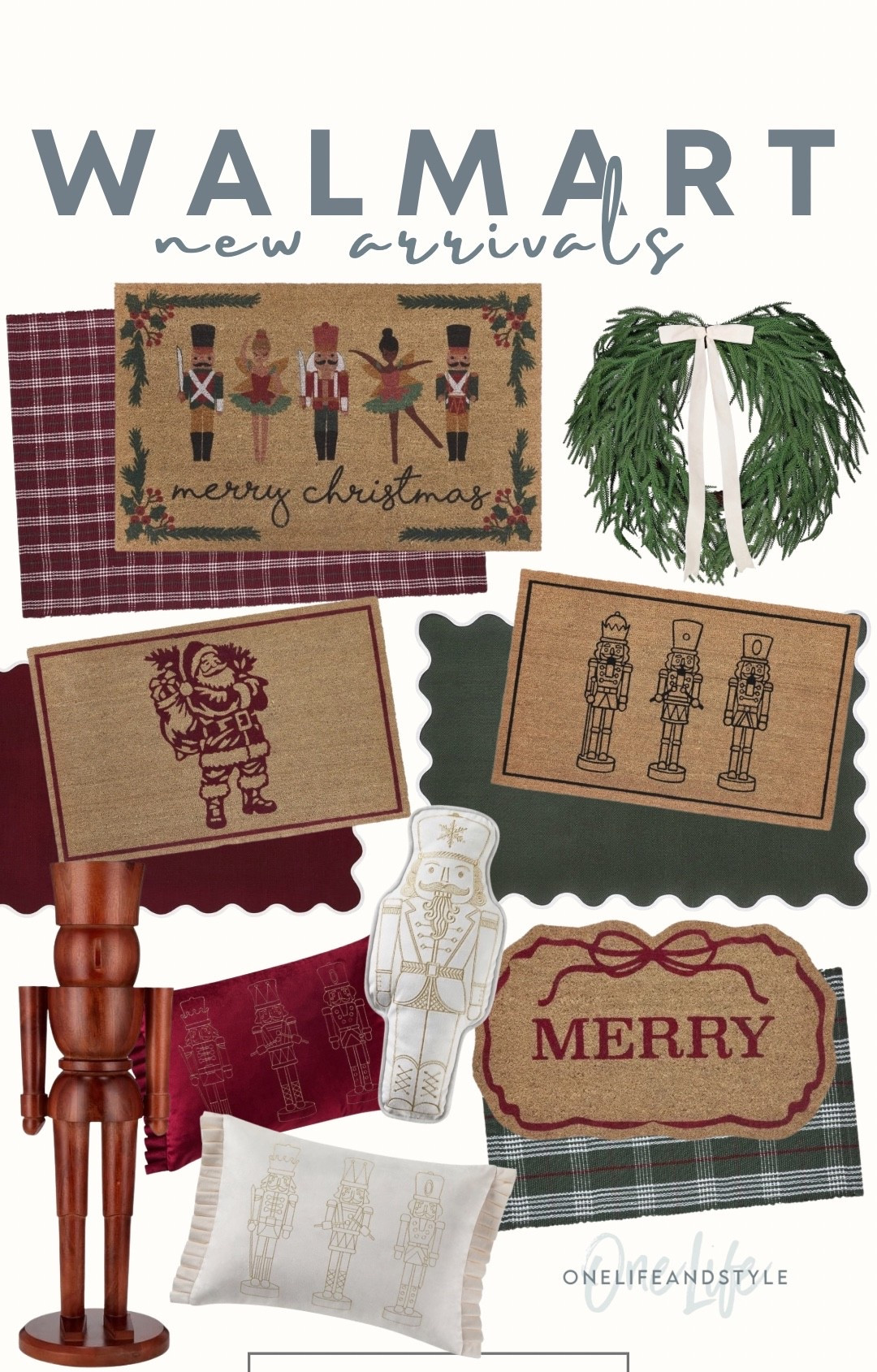 Christmas decor that just hit the site! These door mats always sell out!

#LTKHome #LTKSeasonal