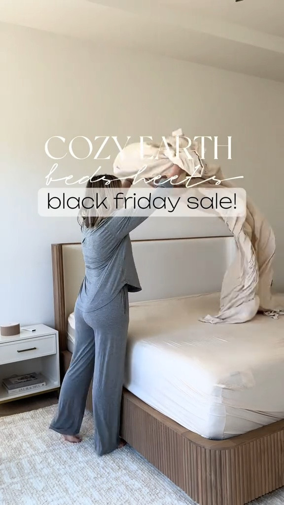 black friday sale! 45% off your cozy earth purchase with my code CE-SUNKISSEDLIFE ☁️
the softest bamboo bedsheets ever! 

#LTKGiftGuide #LTKCyberWeek #LTKHoliday