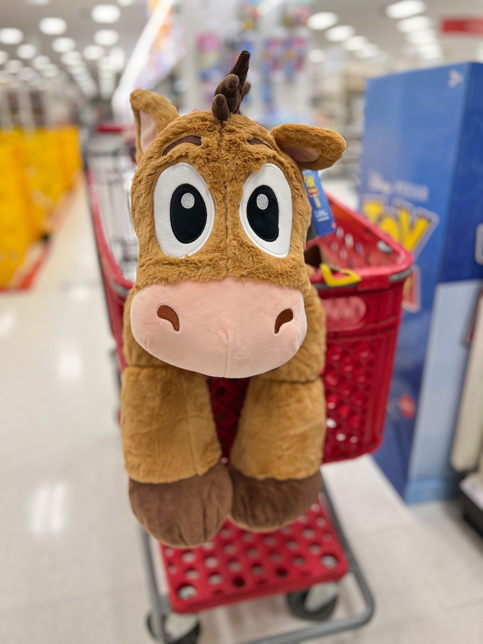 Giant Bullseye plush at Target! Check your local stores 😍

Toy Story collection @Target 

Target finds, toddler style, Disney style

#LTKHome #LTKmomlife #LTKKids