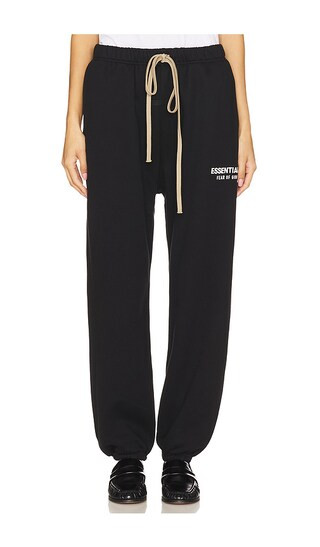 Fleece Jogger in Black | Revolve Clothing (Global)