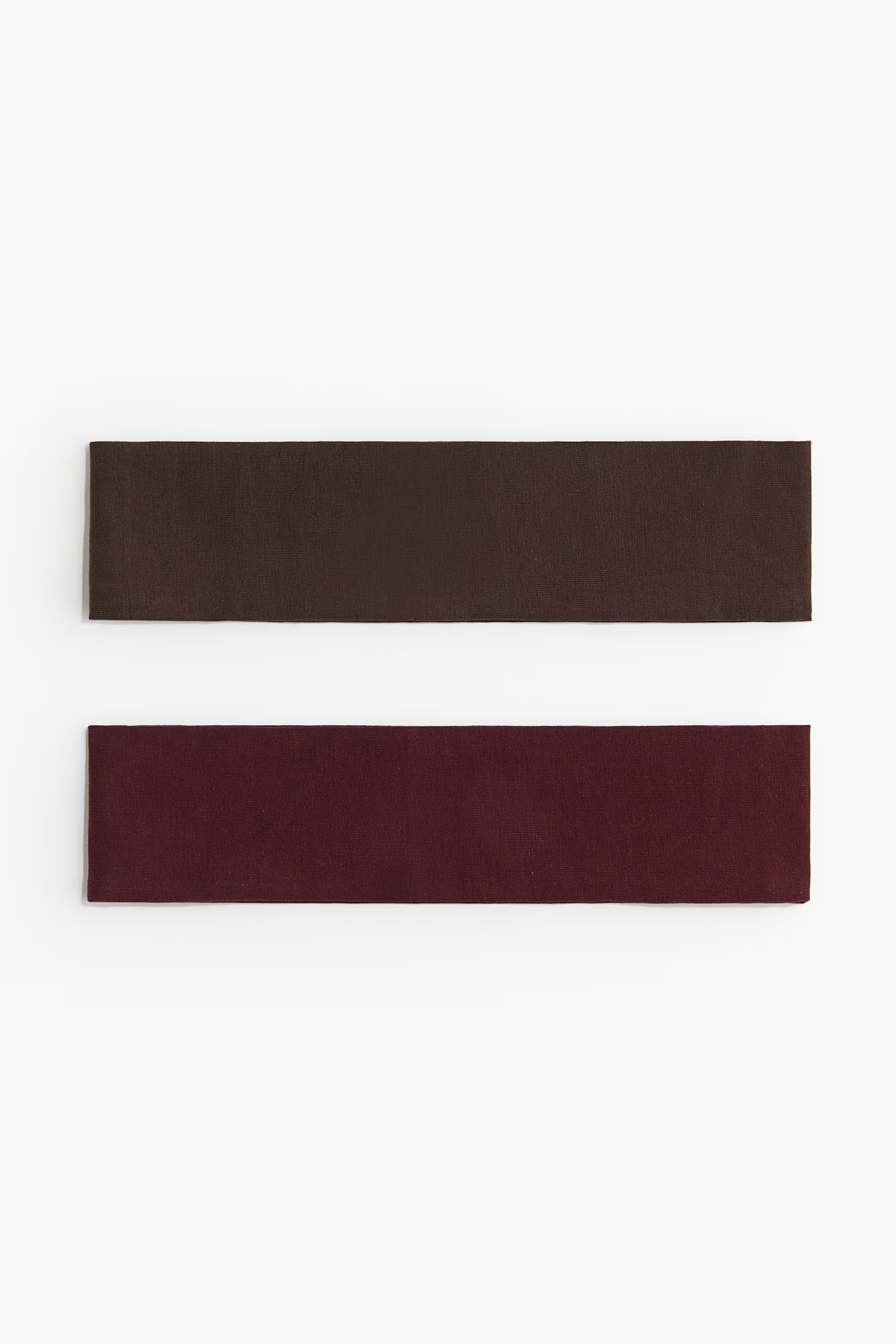 2-pack jersey headbands | H&M (UK, MY, IN, SG, PH, TW, HK)