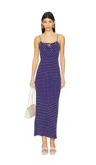 The One That Got Away Dress in Venetian Ditsy Dot | Revolve Clothing (Global)