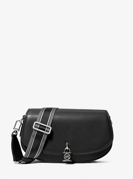 Mila Medium Leather Messenger Bag | Michael Kors US