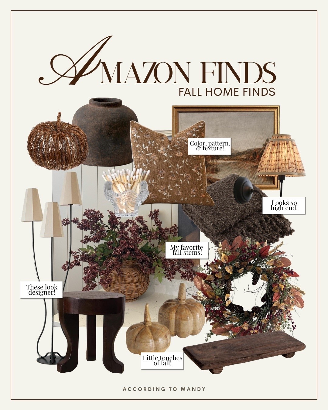 Amazon fall home finds!

amazon fall home, seasonal home decor, amazon finds, fall home decor, amazon fall home decor

#LTKSeasonal #LTKHome