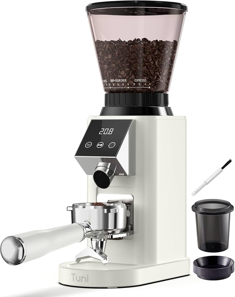 Tuni G1 Conical Burr Coffee Grinder, 48 Grind Settings Anti-static Burr Mill, Precision Electroni... | Amazon (US)