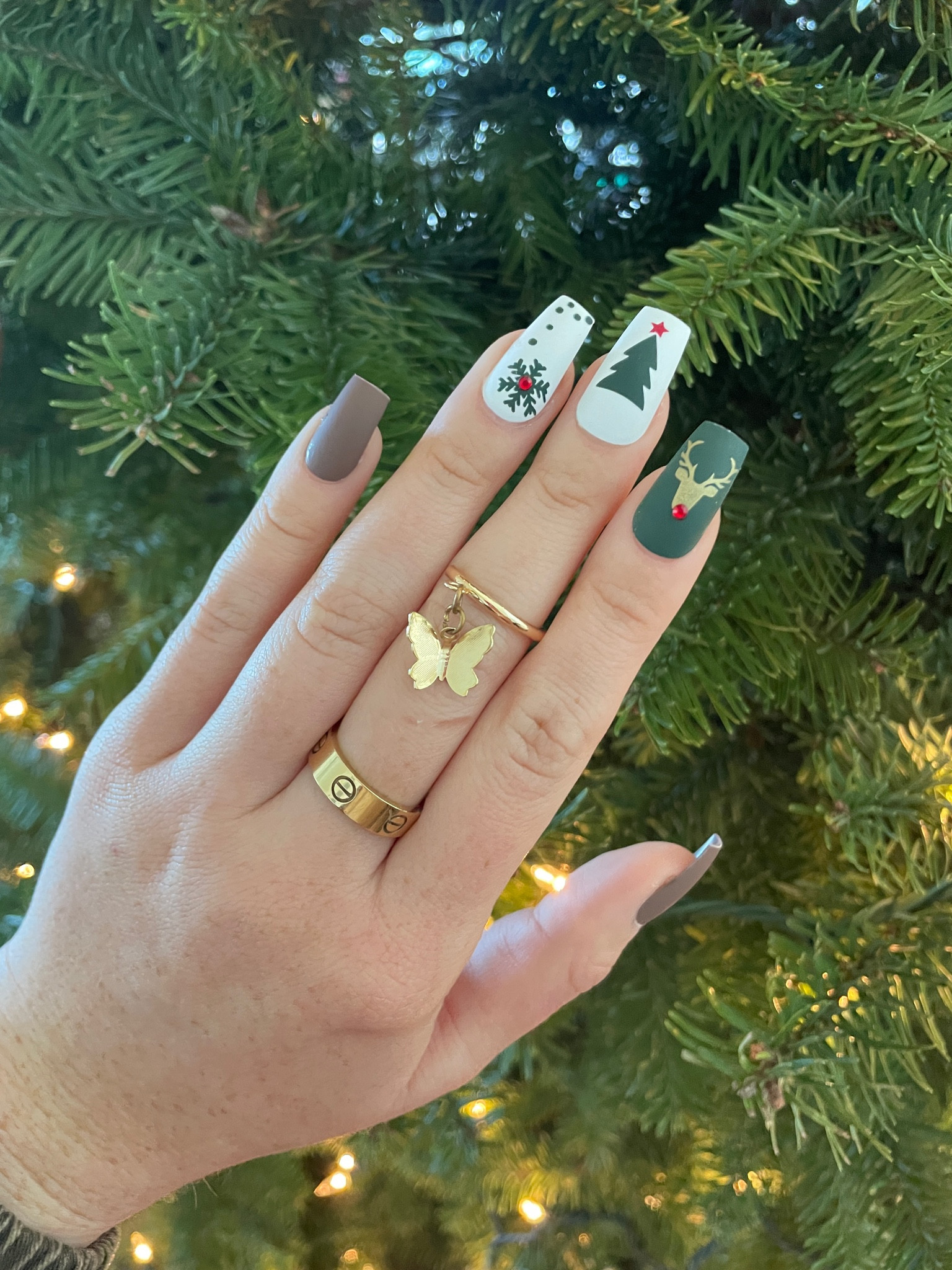 Holiday nail inspo 🌲🦌 Love these press ons from KISS! 
Super cute nail art to choose from and they last for several days if you use the glue. Fun stocking stuffer too 🎁

#LTKstyletip #LTKunder50 #LTKbeauty