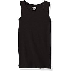 The Children's Place Girls' Uniform Basic Tank Top | Amazon (US)