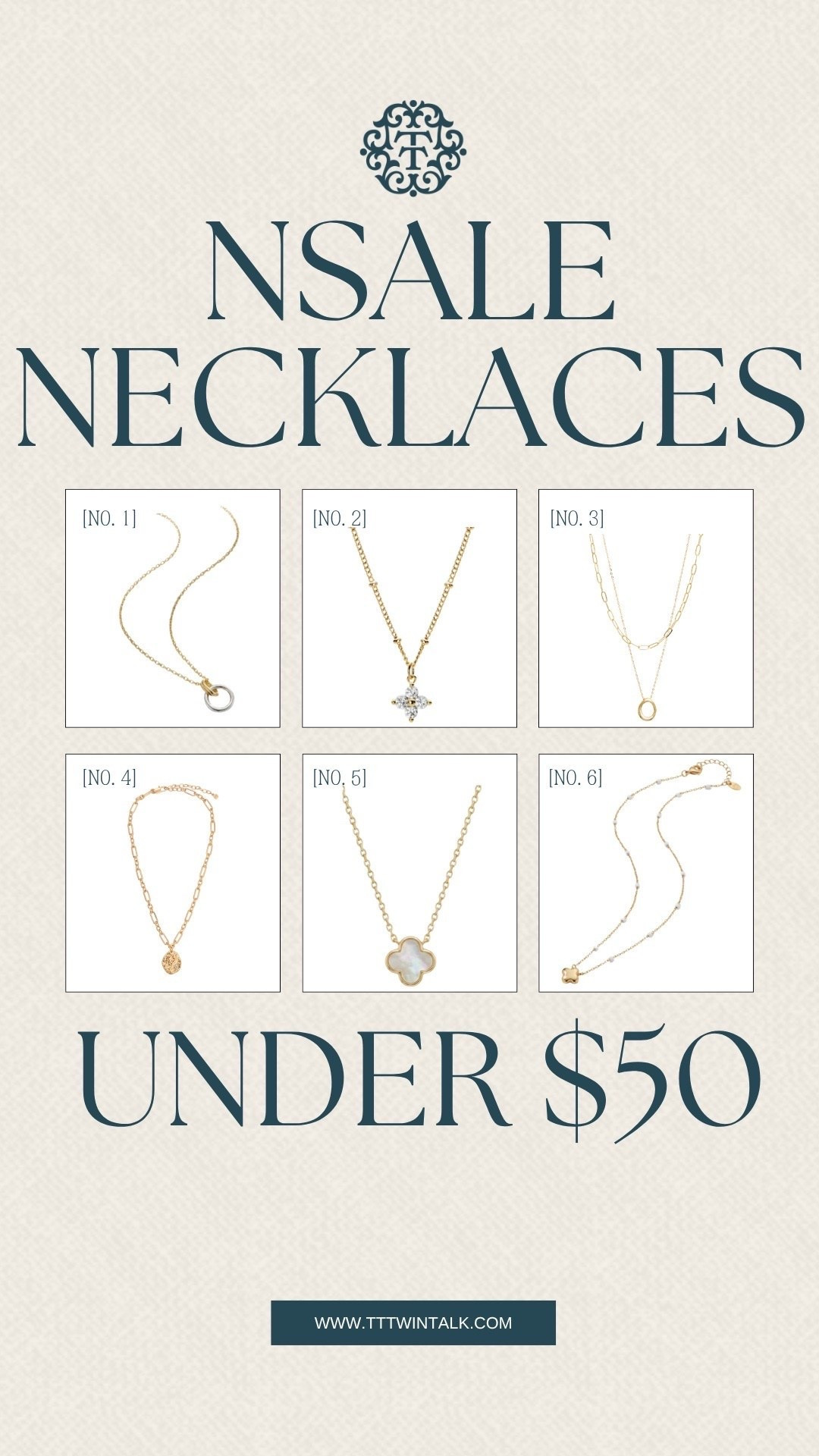 The Nordstrom Anniversary Sale is the perfect time to refresh your jewelry collection without overspending. These gold necklaces are all under $50 and feature timeless chains, delicate pendants, and versatile layered styles. They're easy pieces to wear now and reach for all year long. s

#LTKSaleAlert #LTKSeasonal #LTKOver40