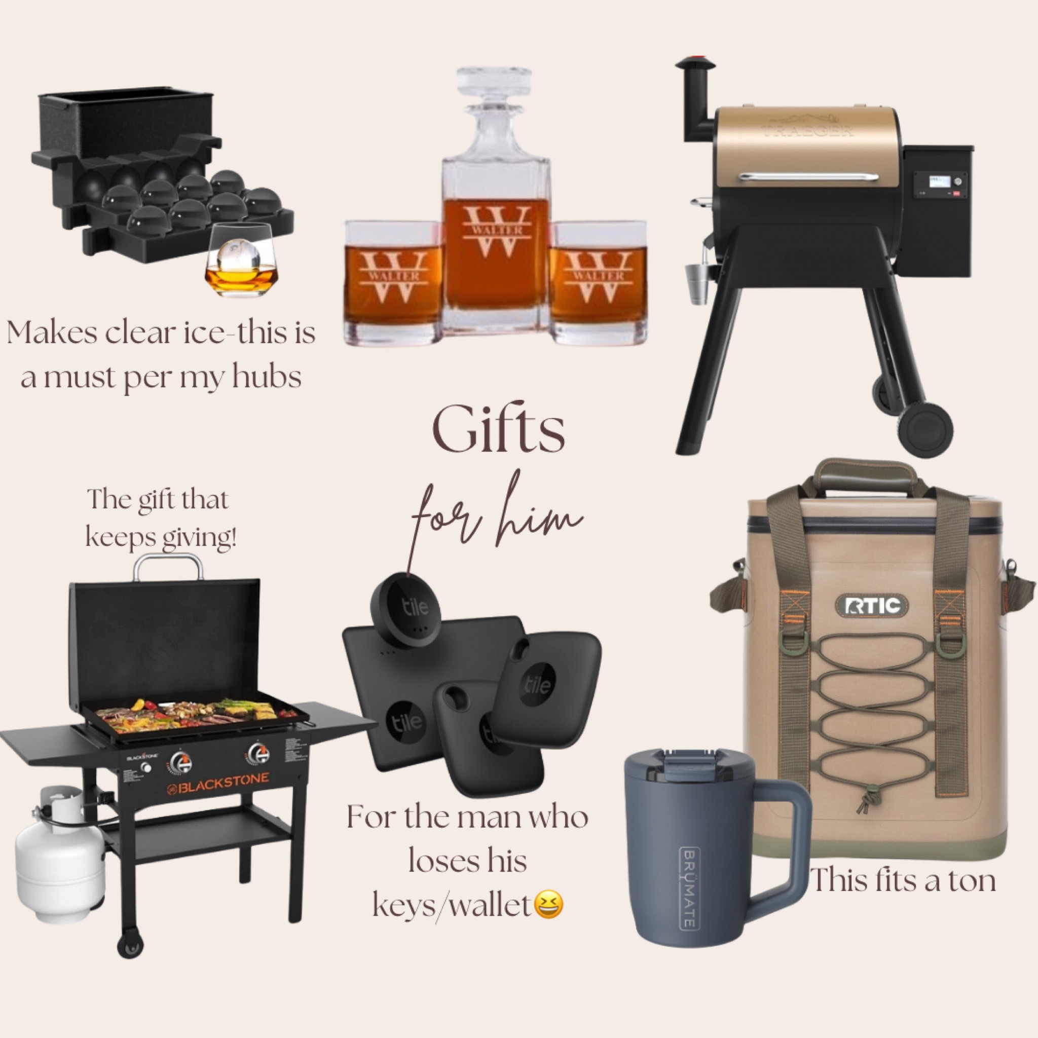 Can’t go wrong with these finds! 

My husband loves his blackstone and cooler! Plus the tile gadget is a MUST have!

#LTKFindsUnder50 #LTKGiftGuide #LTKMens