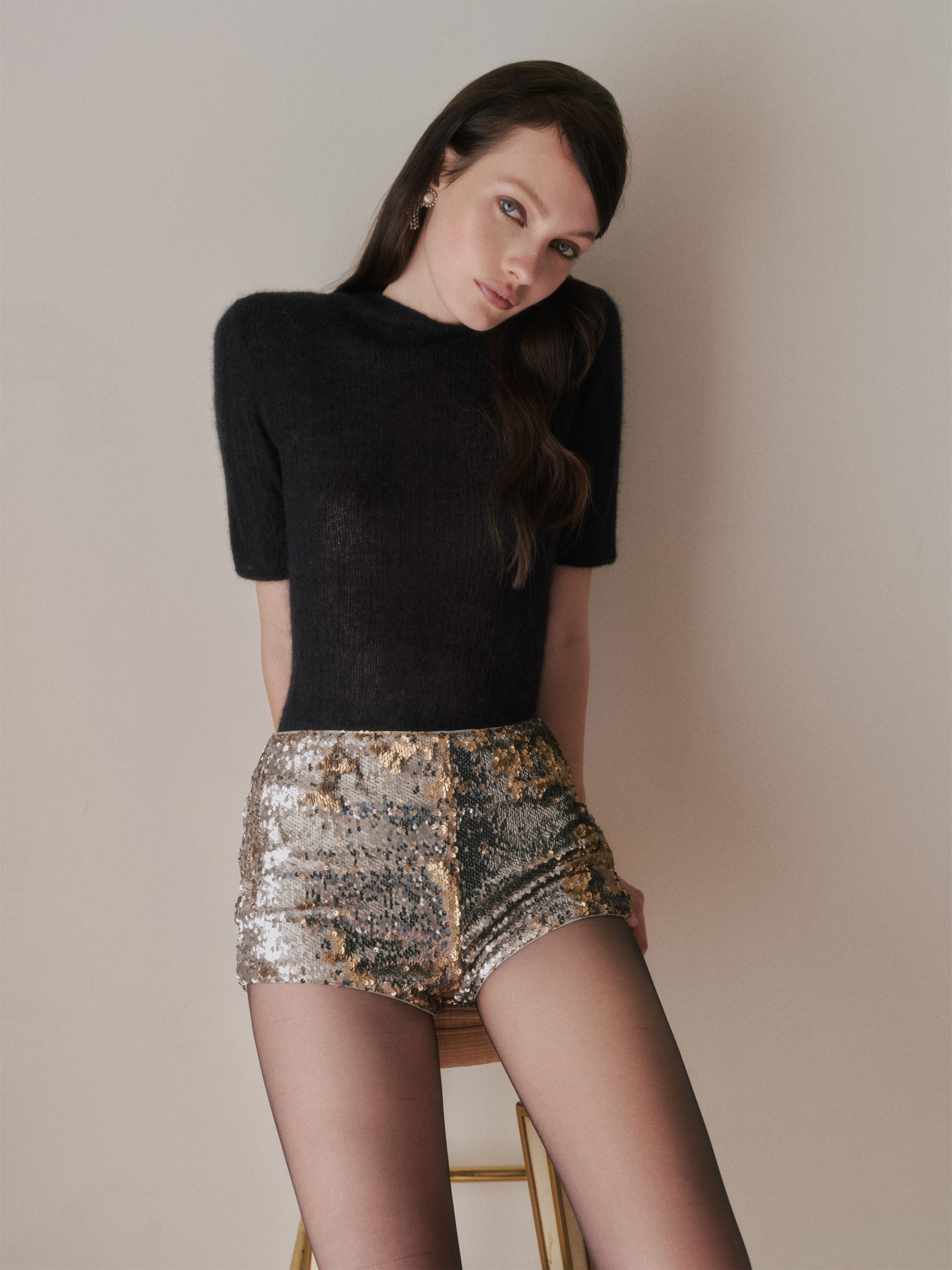 Elsa Knit Short | Reformation (Global)