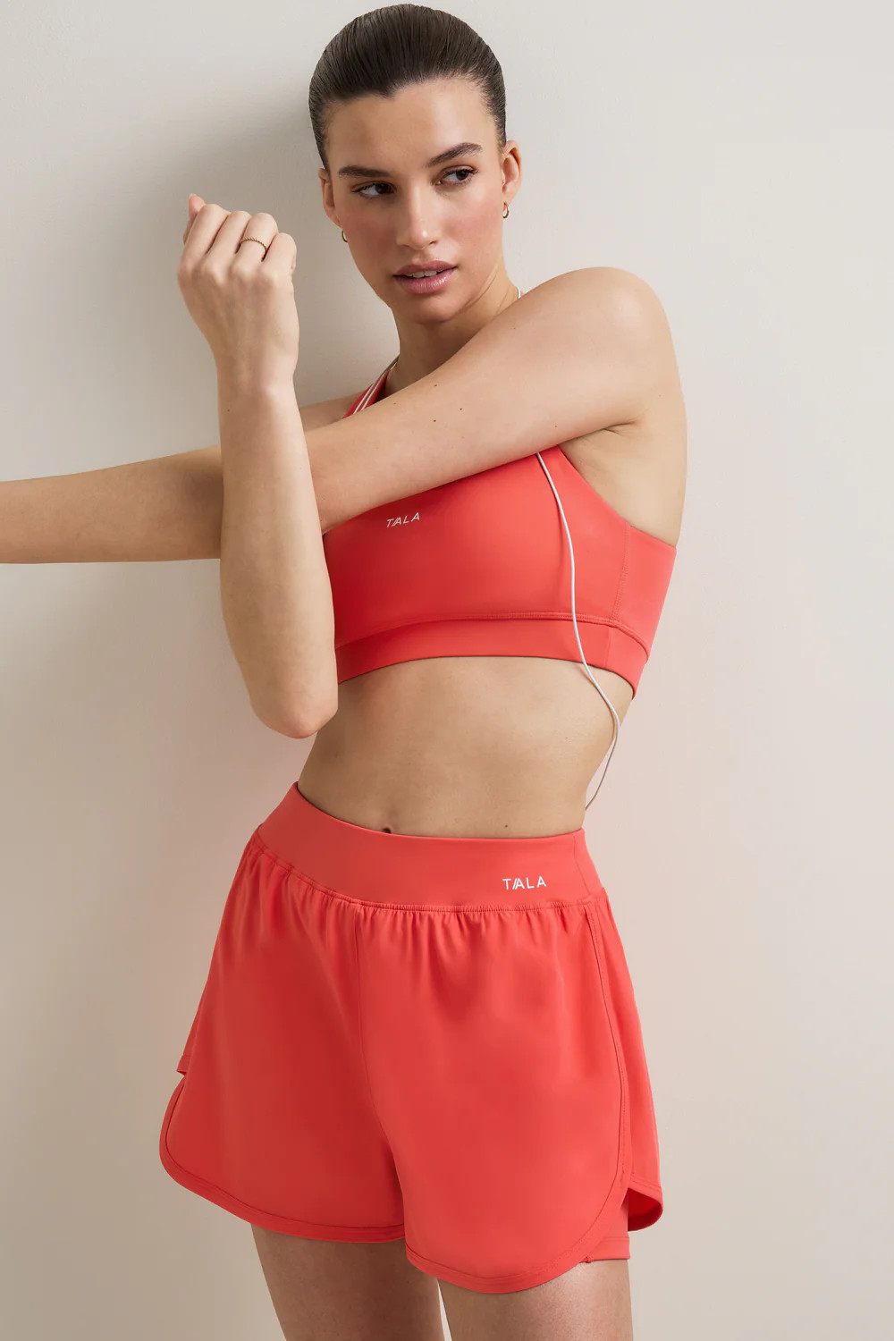 SkinLuxe Built-In 2In1 Short - Coral | TALA (UK)