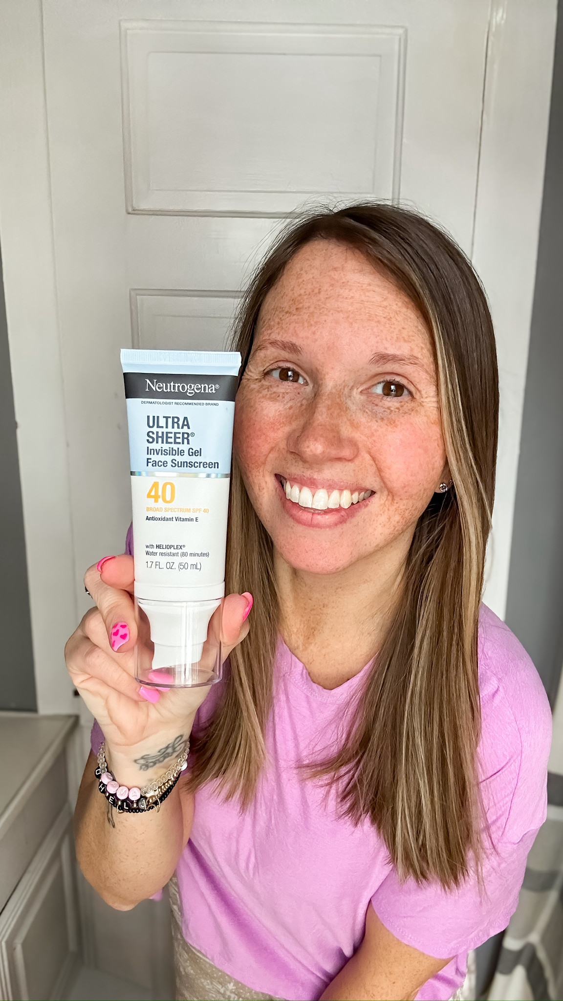 #ad Definitely found my new go to face sunscreen. The NEW Ultra Sheer Invisible Gel Sunscreen from Neutrogena  tried and I love it. It dries matte, not greasy at all, no white cast, and can even be used as a primer under make up. One I would definitely try if needing a new face sunscreen.

#LTKBeauty #LTKselfcare #LTKmomlife