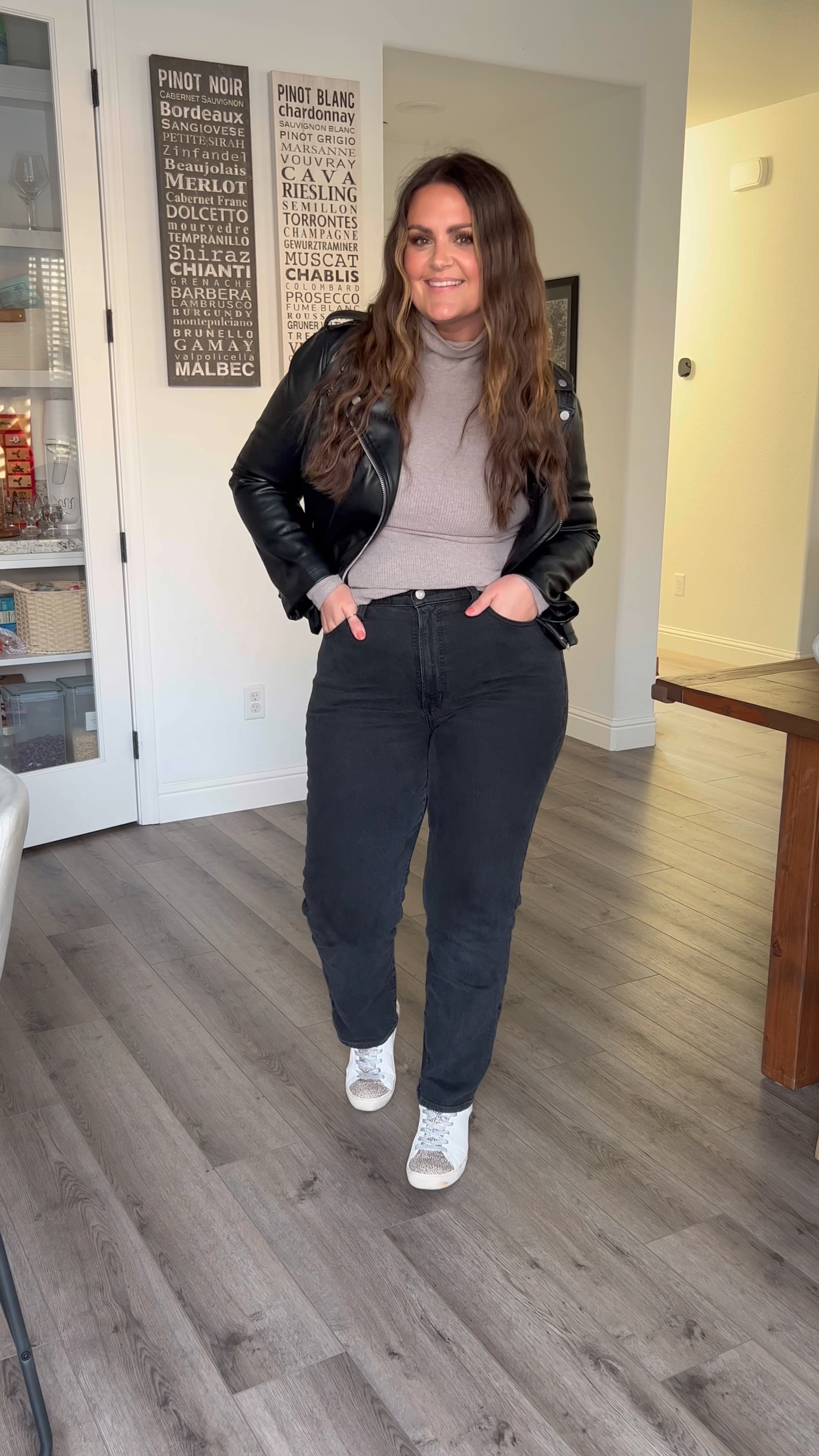 Elevated basics, black denim, mom style, street style, style over 30, size 12

Jacket, large (I need a medium)
Shirt, large
Jeans, 31

Gray vest is Fig & Ivy Collective, but similar linked 

#LTKstyletip #LTKmidsize