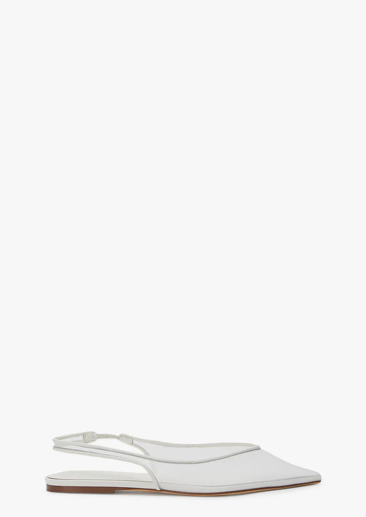 Jazz White Nylon Flats | Casual Shoes | Tony Bianco USA | Tony Bianco US
