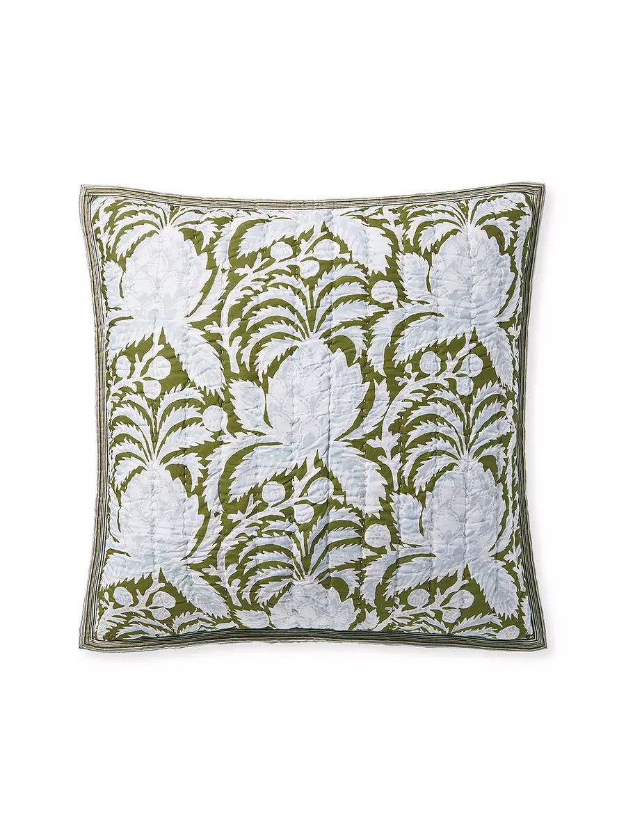 Artichoke Quilted Sham | Serena and Lily