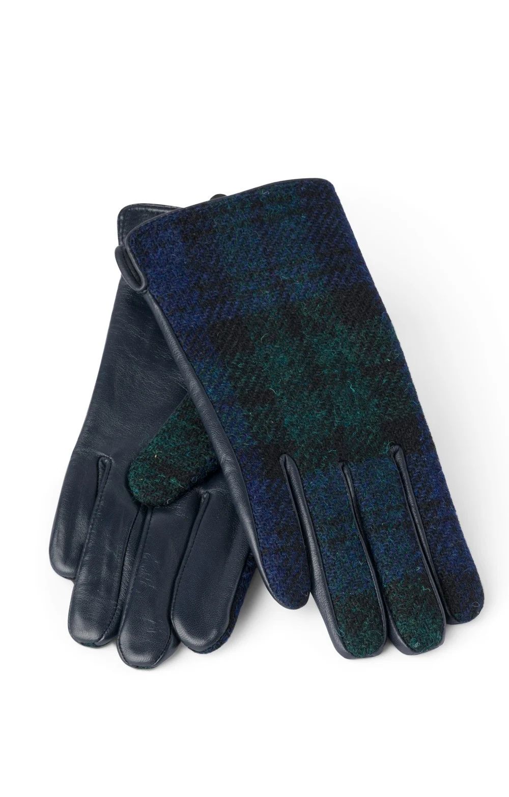 Ladies Harris Tweed and Leather Gloves | The House Of Bruar