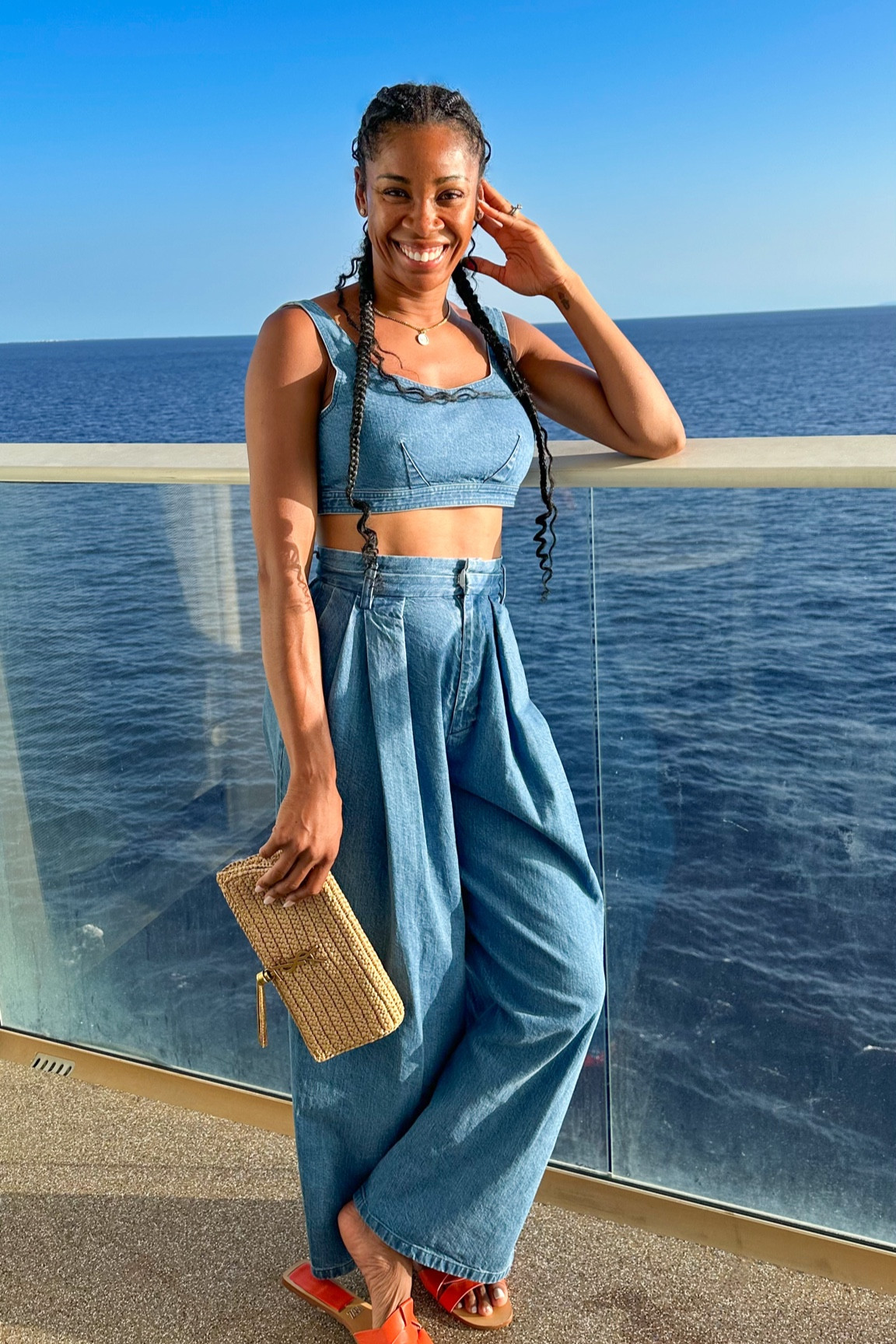 The cutest spring and summer vacation and at home outfit. This will be on repeat together and apart for me this summer, it’s so cute the fit is great and the pants can be worn year round 

#LTKFestival #LTKtravel #LTKstyletip