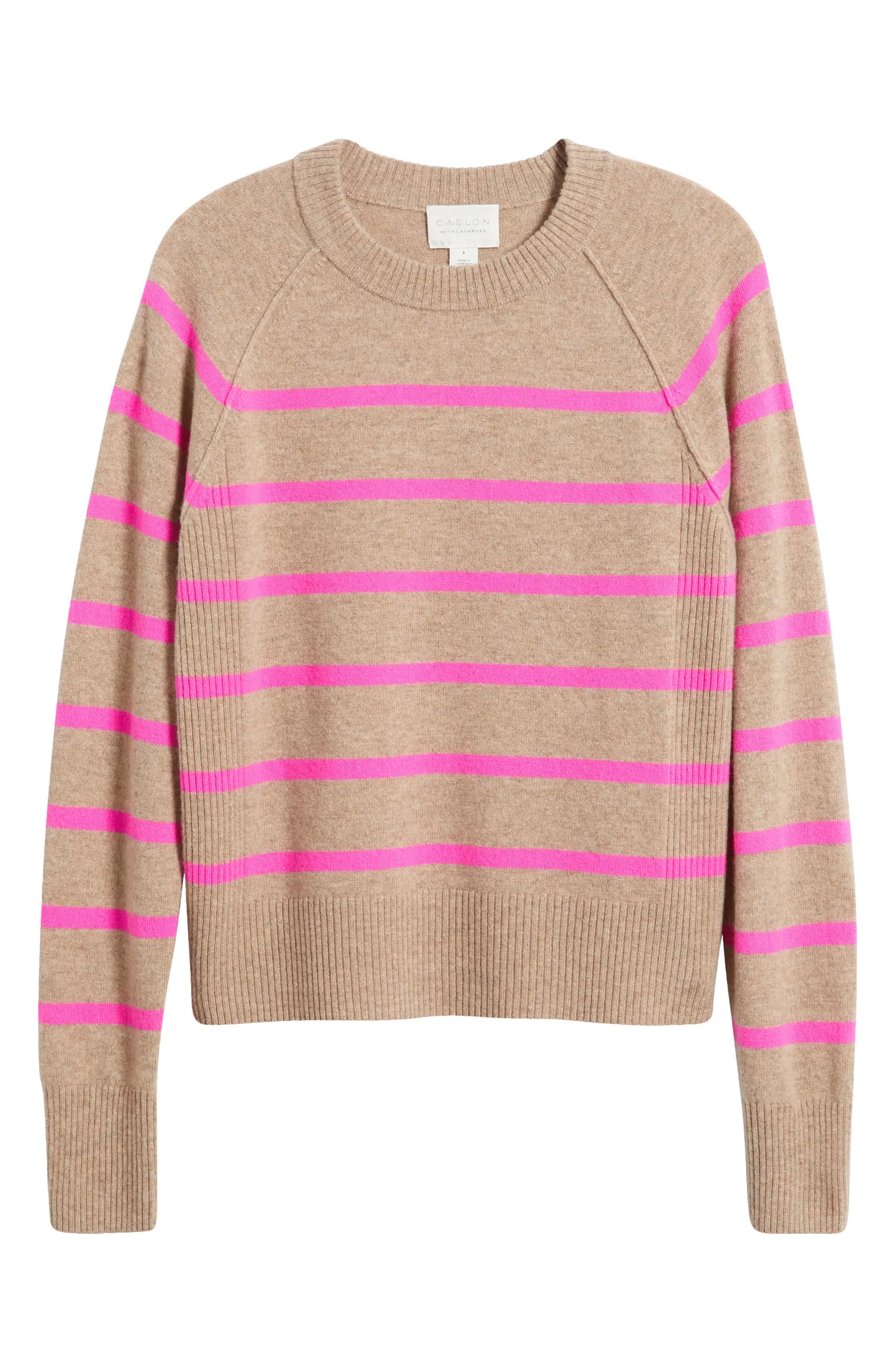 Raglan Sleeve Wool & Cashmere Sweater | Nordstrom